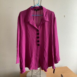 Smashing Lagenlook Swing Tunic, NWT